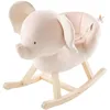 Image de NOUKIE'S - Bascule pour bébé - Eléphant Beige Bali - À partir de 10 Mois - avec Ceinture de sécurité