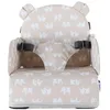 Image de NOUKIE'S - Rehausseur Elephant Bébé de 9 mois à 3 ans Chaise Enfant avec Dossier et Coussin- Léger, Pliable et Nomade - Harnais, Sécurité - Imperméable, Déhoussable et Lavable - Max 13 kg - Voyage