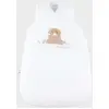 Image de Gigoteuse brodée en Veloudoux Fluffy, Orso et Lily Blanc