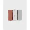 Image de Lot de 3 langes mousseline F&O Multicolore