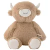 Image de NOUKIE'S - Peluche Toute Douce - 25 cm - Small - Fluffy Cow Beige - Jouet pour Enfant et bébé - Cadeau de Naissance