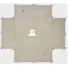Image de Tapis de parc réversible Veloudoux Fulffy, Orso et Lily Vert Sauge