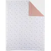 Image de Fleurs d'autan Couverture bébé mousseline Rose