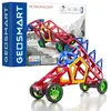 Image de GeoSmart - Roboracer - Le Véhicule de Course - Jouet de Construction Magnétique - Créez différents modèles de Voiture - 36 Pièces - pour Enfants à Partir de 3 Ans