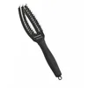 Image de Olivia Garden Fingerbrush Care Iconic - Small - Noir - Brosse Démêlante en Poils de Sanglier & Nylon pour Cheveux Sains et Brillants