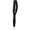Image de Olivia Garden Fingerbrush Combo grande brosse plate aux fibres de nylon et poils de sanglier Small 1 pcs