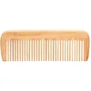 Image de Olivia Garden Healthy Hair Peigne en Bambou, Type 4 - Peigne Ecologique en Bambou, Dents Arrondies pour un Massage Stimulant du Cuir Chevelu