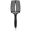 Image de Olivia Garden Fingerbrush Boar & Nylon brosse à cheveux aux fibres de nylon et poils de sanglier Full Black L 1 pcs