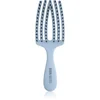 Image de Olivia Garden Club The Nomad Detangling&Shine Fingerbrush  brosse plate pour cheveux Blue 1 pcs