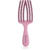 Image de Olivia Garden Club The Nomad Detangling&Shine Fingerbrush  brosse plate pour cheveux Pink 1 pcs