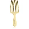 Image de Olivia Garden Club The Nomad Detangling&Shine Fingerbrush  brosse plate pour cheveux Yellow 1 pcs