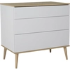 Image de Flow commode 3 tiroirs White & Oak