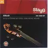 Image de Stagg CE-1859-ST Jeu de cordes pour violoncelle 4/4-3/4