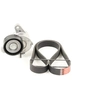 Image de GATES Kit de courroie d'accessoire pour VOLKSWAGEN: Golf Cabriolet, Tiguan, Caddy, Passat, Jetta, Golf, New Beetle, Scirocco, Touran (Ref: K016PK1025)