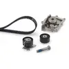 Image de GATES KP25672XS Kit de distribution + pompe à eau Nombre de dents: 116 25,4 mm avec pompe à eau Compatible avec PEUGEOT 308 II 3/5 portes LB, LP, LW, LH, L3 3008 I 0U Boxer Van 250, CITROËN, FORD