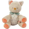 Image de Nattou Peluche en Coton et Velours, Doudou Lana la Chatte, Compagnon de Route dès la Naissance, env. 32 cm, Mila, Zoë et Lana, Beige