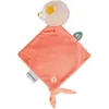 Image de Nattou Mini Doudou en Coton et Velours, Zoë Le Hérisson, pour Nouveau-nés et Prématurés, env. 28 cm, Mila, Zoë et Lana, Bleu Clair