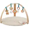 Image de Mila, Zoé & Lana Tapis d'éveil avec Arches en Bois Beige Sable
