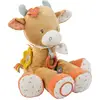 Image de Mila, Zoé & Lana Peluche d'Activités Vache Mila Beige
