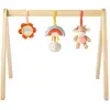 Image de Mila, Zoé & Lana Arche en Bois avec Jouets Corail