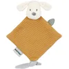 Image de Nattou Mini Doudou Plat, Chien Charlie, Compagnon de Route dès la Naissance, Env. 28 cm, Végétalien, Jacquard, Coton/Polyester, Caramel (Lot de 2)