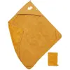 Image de Charlie Cape de Bain et Gant Caramel