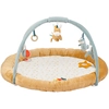 Image de Félix et Léo Tapis pouf d'éveil avec arches Beige