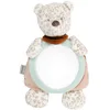 Image de Nattou Miroir de Siège arrière avec velcro, Jungo le léopard des neiges, 34 cm, Végétalien, Boris & Jungo, Beige