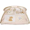 Image de Nattou Tapis d'éveil avec Arche de jeu et différentes Activités, en polyester, env. 80 cm, Rectangulaire, Flo, Oli & Ernest, Flo Beige