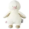 Image de Nattou Doudou Canard Bébé Compagnon dès la naissance Environ 30 cm Polyester/Coton Fan Blanc