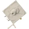 Image de Nattou Doudou Plat en Polyester, éléphant, Compagnon de Route dès la Naissance, 39 x 39 cm, Teddy, Gris
