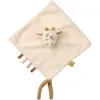 Image de Nattou Doudou Plat en Polyester, Girafe, Compagnon de Route dès la Naissance, 39 x 39 cm, Teddy, Blanc