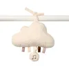 Image de Nattou Peluche Musicale en Polyester, avec Musique, Nuage, à Suspendre, env. 25 cm, Teddy, Blanc