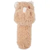 Image de Nattou Peluche Hochet en Polyester, Rhinocéros, env. 14 cm, Teddy, Brun Clair