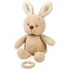 Image de Teddy Peluche bébé lapin musical Beige