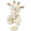 Image de Nattou Boîte à musique bébé girafe berceuse « La-Le-Lu », avec anneau, 100% polyester, ourson, écru