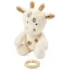 Image de Teddy Peluche bébé girafe musical Blanc cassé