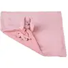 Image de Lapidou couverture doudou lapin - Glow in the dark Vieux rose