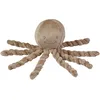Image de Nattou Peluche Poulpe, Compagnon de Route dès la Naissance, 7,5 cm, Polyester, Lapidou, Brun