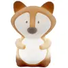 Image de Veilleuse Silicone Renard Brun