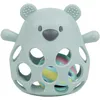 Image de Nattou Hochet en Silicone avec Balle, Ours, Environ 11 cm, Vegan, Silicone, Vert Pastel