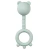 Image de Nattou Hochet en Silicone, Ours, Environ 16 cm, sans BPA, Vegan, Silicone, Vert Pastel