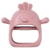 Image de Nattou Anneau de Dentition en Silicone, Se Tient comme un Gant, sans BPA, Vegan, Environ 11,5 cm, Silicone, Vieux Rose