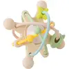 Image de Anneau de dentition avec hochet Galaxy Silicone Pastel