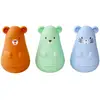 Image de Jouet de bain Silicone Caramel/Bleu/Menthe