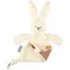 Image de Lapidou doudou triangle - Glow in the dark Teddy vanille
