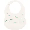 Image de Bavoir silicone Blanc