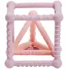 Image de Cube en silicone Lilas/Rose