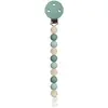 Image de Attache-sucette Silicone Vert Sauge Beige