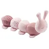 Image de Nattou Doudou d'Activités en Polyester, Doudou Chenille avec Hochet et Couinement, pour Nouveau-Nés et Prématurés, Environ 26 cm, Lapidou, Rose